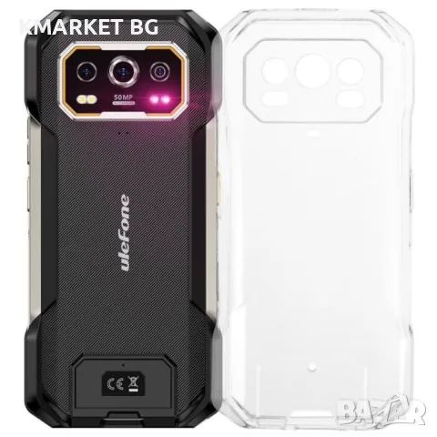 Ulefone Armor 27T Pro Удароустойчев Силиконов Калъф/ Soft TPU и Протектор, снимка 2 - Калъфи, кейсове - 48695773