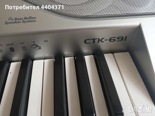 Синтезатор CASIO-CTK 691, снимка 4 - Синтезатори - 52068948