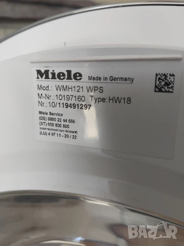 пералня miele w1 , снимка 2 - Перални - 50878804