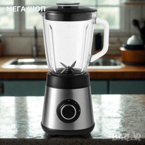 Блендер Muhler, 500W, 1.5 л, стъклена кана