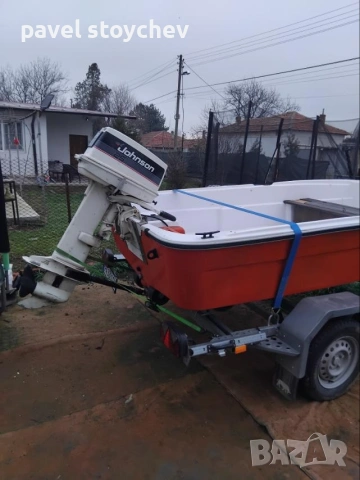 Лодка 4.40-1.70м с двигател Jonsun 25k.c 2T дълъг ботуш, снимка 7 - Воден транспорт - 53376912