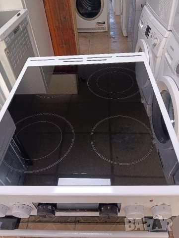 Като нова тясна 50см свободно стояща печка с керамичен плот Gorenje с две години гаранция!, снимка 12 - Печки, фурни - 52770243