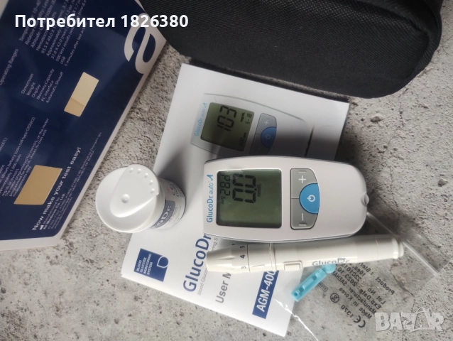 Глюкомер GlucoDr. Auto A, снимка 3 - Друга електроника - 52647232
