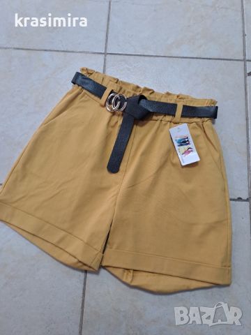 Къси панталонки в два цвята , снимка 5 - Къси панталони и бермуди - 46448462