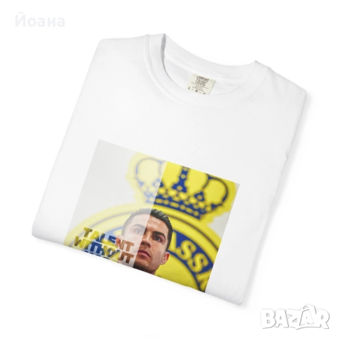 Тениска с щампа с Кристиано Роналдо, снимка 4 - Детски тениски и потници - 52397618