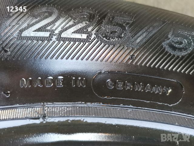 225/55R18 michelin-№355, снимка 5 - Гуми и джанти - 45078122