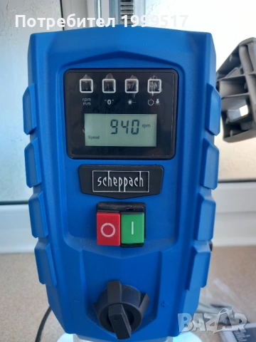 Настолна бормашина Sheppach DP60, снимка 5 - Бормашини - 53743306