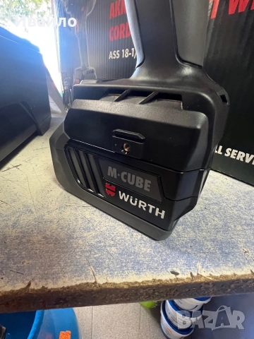 Гайковерт Wurth ASS 18v-1/2 compact 5Аh M-CUBE, снимка 2 - Други машини и части - 51946366