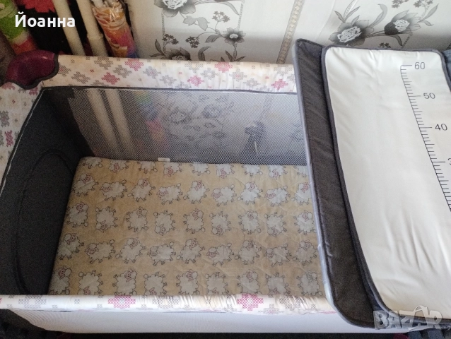 Детска кошара Chipolino + Матрак 120/60см, снимка 2 - Кошарки - 51463297