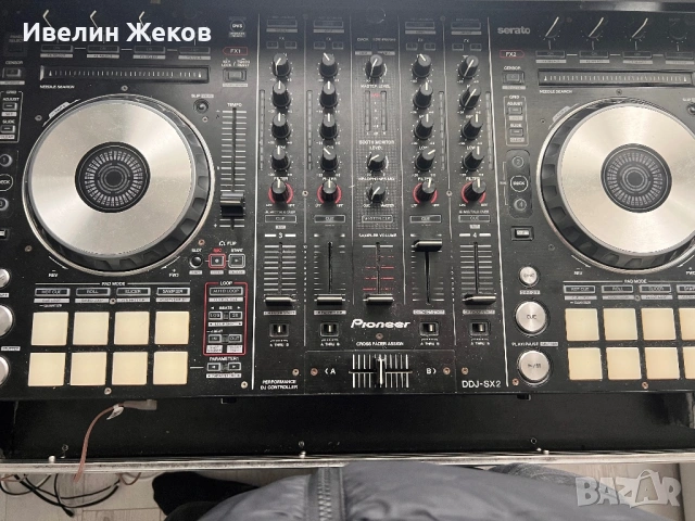 DDJ SX2 пулт с метален раг