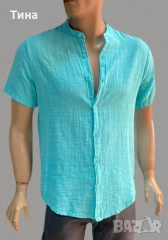 Мъжки летни ризи , снимка 3 - Ризи - 46201705