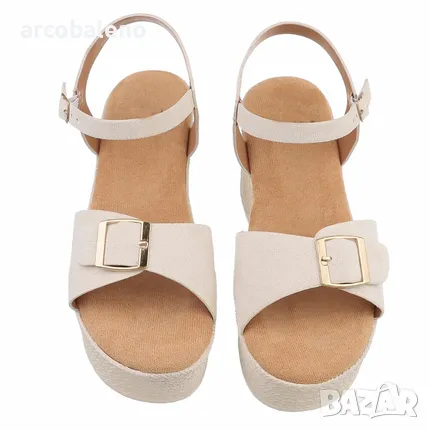 Дамски сандали на танкетка 4цвята , снимка 17 - Сандали - 50352130