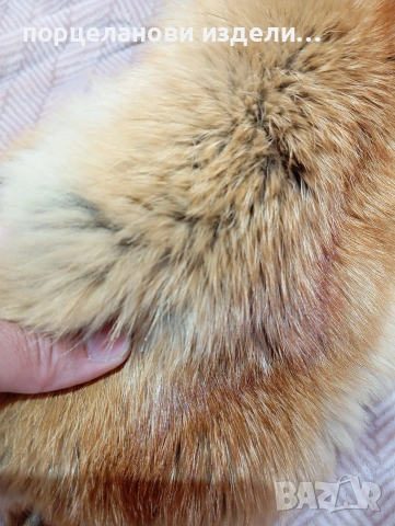 шапка от естествен косъм на лисица детски размер, снимка 9 - Шапки - 53927772