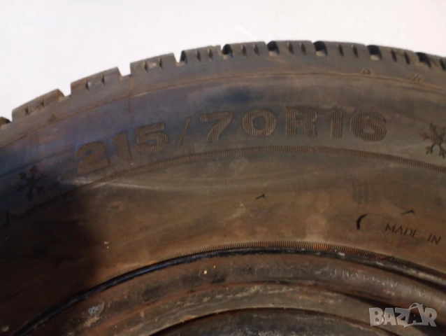 Зимни гуми за джип Dunlop Winter Sport 5 SUV 215/70/16 с джанти 5х114.3, снимка 4 - Гуми и джанти - 51457944