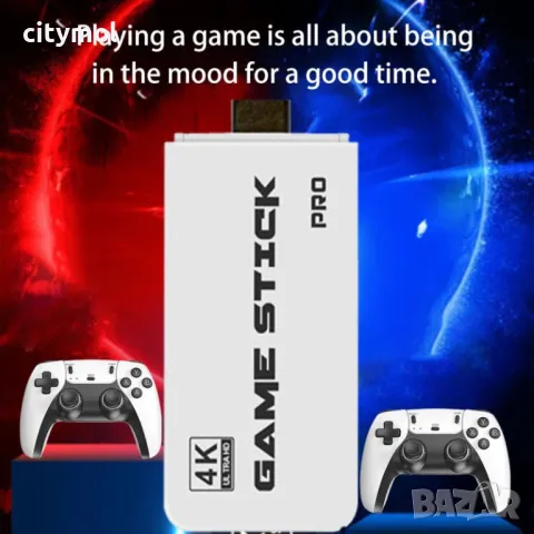 Телевизионна видео игра с HDMI M15 4K Game Stick с 30 000 видео игри, 9 емулатора, 2x безжичен контр, снимка 8 - Други игри и конзоли - 49931879