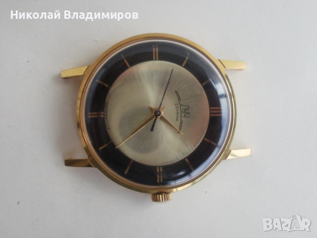 Луч 23 камъни Poljot de luxe рядък модел мъжки ръчен часовник, снимка 10 - Мъжки - 52509641