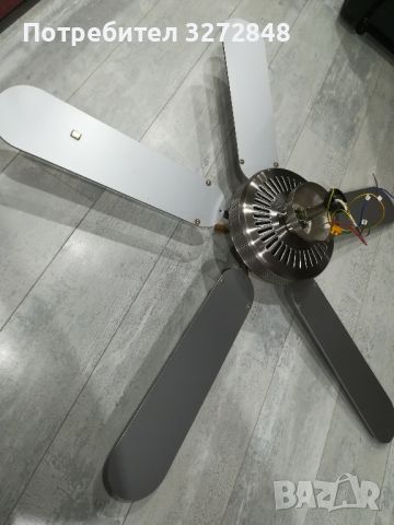Вентилатор за таван с 5 перки TRIO Leuchten, снимка 11 - Вентилатори - 45654998