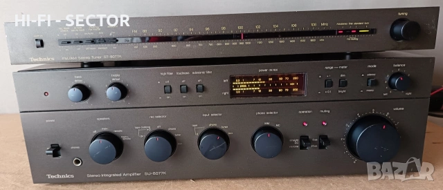 Technics усилвател и тунер , снимка 2 - Ресийвъри, усилватели, смесителни пултове - 53725757
