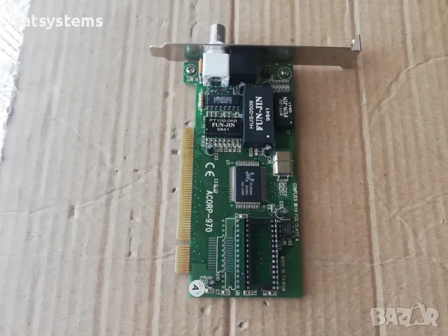 ACORP-970 PCI Network Adapter Card , снимка 6 - Мрежови адаптери - 48095337