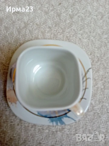Чаен порцеланов сервиз, снимка 4 - Сервизи - 50657674