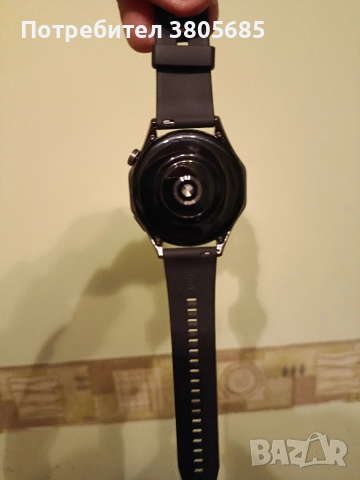 HUAWEI WATCH GT 4, BLACK, Black Fluoroelastomer Strap, 46 MM, PNX-B19, снимка 5 - Смарт часовници - 52670845