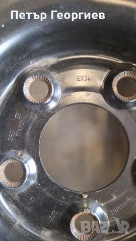 Резервна Гума Патерица за МЕРЦЕДЕС/CLS-Class  5х112х66.6-17 цола, снимка 4 - Гуми и джанти - 53174205