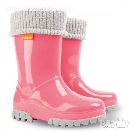 Детски гумени ботуши DEMAR праскова 20/35