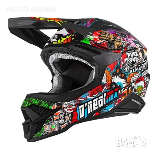 МОТОКРОС КАСКА ONEAL CRANK 2.0 MULTI HELMET, снимка 1 - Други - 48266801