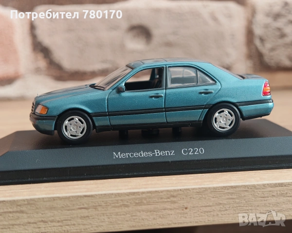 Mercedes c220 мащаб 1/43