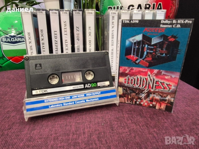 Хубави аудио касети TDK и MAXEL с готина рок музика + подарък, снимка 12 - Аудио касети - 54080518