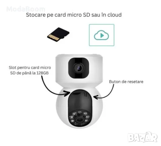 Wi-Fi Full HD камера  – Защитете дома си със стил и функционалност, снимка 4 - IP камери - 48867002