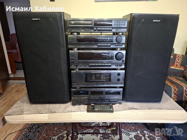 Sony LBT A790 мощна аудио система едни от най хубавите ретро уредби за ценители, снимка 9 - Аудиосистеми - 54159211