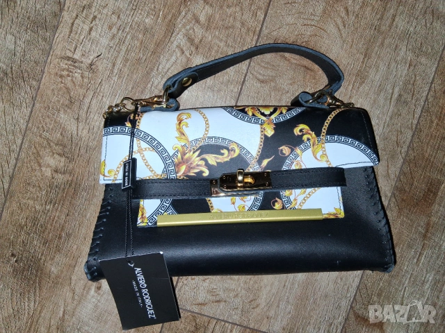 Дамска чанта Alviero Rodriguez Charlotte, снимка 3 - Чанти - 53716062