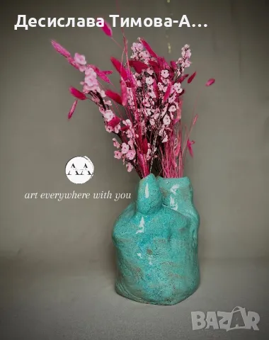 Авторска керамика, снимка 2 - Вази - 50434983