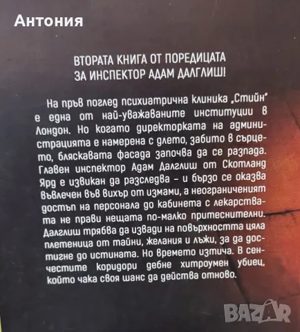 Загадката на клиника стийн, снимка 2 - Художествена литература - 48683436