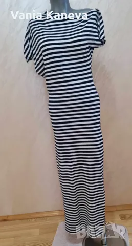 Елегантна рокля  в  розово. Състои се от две части Памучна подплата  и Лек разкошен, снимка 3 - Рокли - 45380838