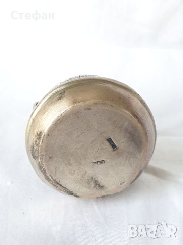 Сребърна миниатюра - Съд за вода, снимка 4 - Антикварни и старинни предмети - 45553045