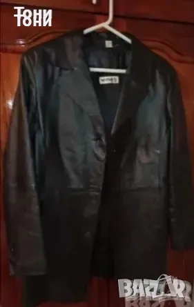 WOMAN'S FASHION Оригинал Ново Дамско Яке Изцяло от Естествена Кожа XL , снимка 2 - Якета - 52790112