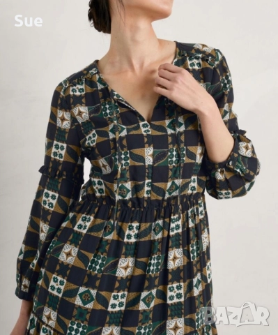 Кънтри Рокля с Американски мотиви макси рокля 