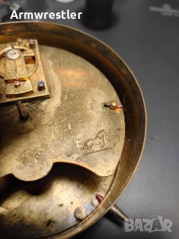 Стар Френски Механичен Часовник Japy Freres, снимка 4 - Антикварни и старинни предмети - 45210267