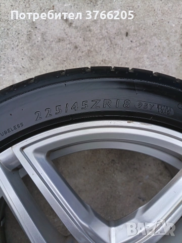 18ки джанти 5x120 BMW с летни гуми, снимка 5 - Гуми и джанти - 53446354