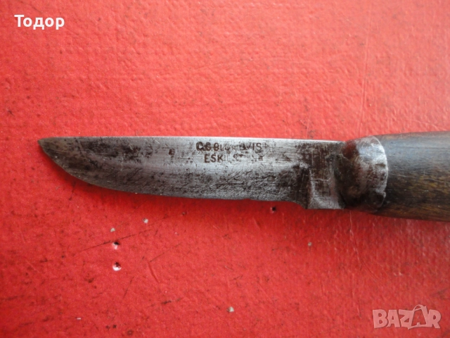 Стар нож финка Eskilstuna , снимка 3 - Ножове - 52670298