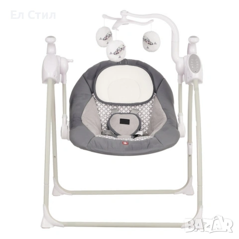 Електрическа люлка за бебе Zizito Hana, снимка 3 - Детски люлки - 53589843