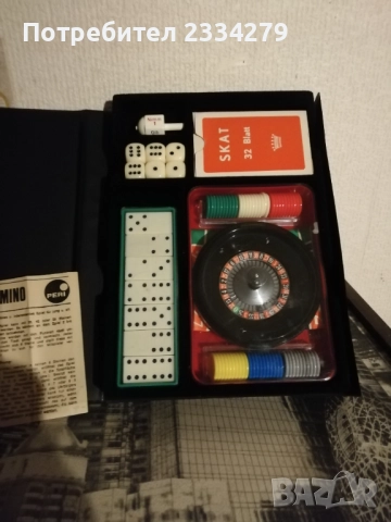 Стари забавни игри: шах, домино и други. , снимка 11 - Настолни игри - 50057075