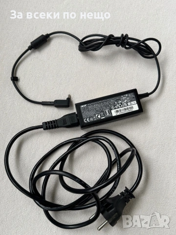 Оригинално зарядно за лаптоп Acer 19V 2.37A 45W , зарядно ACER , Букса: 3.0*1.0mm