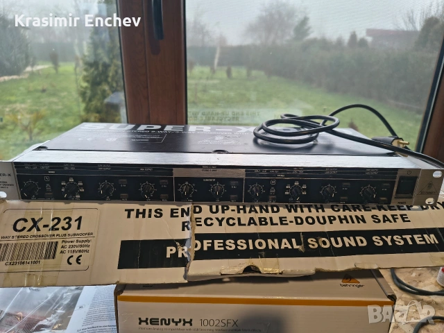 кросоувър беринжер , снимка 8 - Ресийвъри, усилватели, смесителни пултове - 53689414