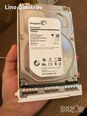 Хард диск 2ТБ свален от работеща машина