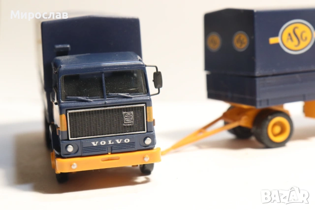 HERPA H0 1/87 VOLVO TIR КОЛИЧКА КАМИОН МОДЕЛ, снимка 5 - Колекции - 53445490