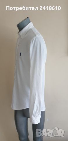 POLO Ralph Lauren FeatherWeight Mesh Pique Cotton Mens Size M НОВО!ОРИГИНАЛ! Мъжка Риза!, снимка 7 - Ризи - 46010234