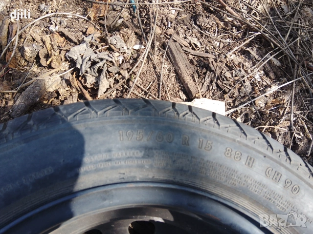 Един брой гума Continental Sport Contact с размер 195/60/15, снимка 3 - Гуми и джанти - 53871295